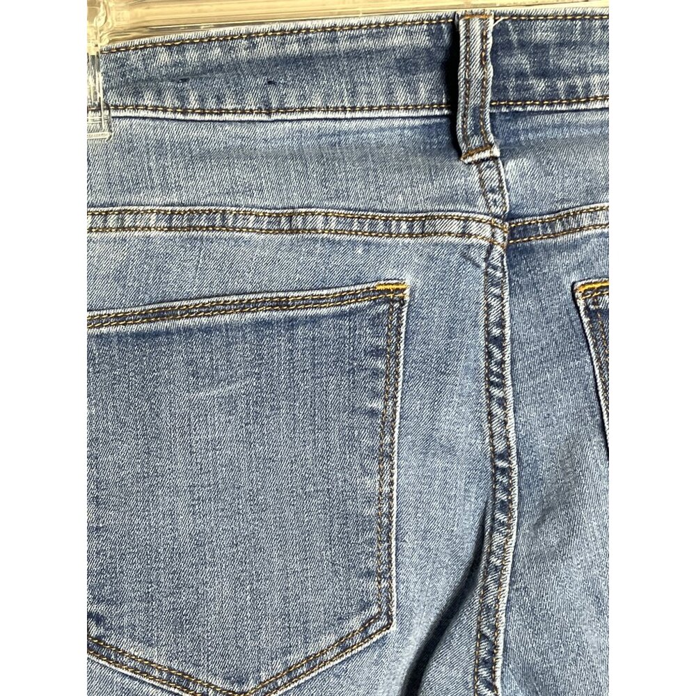 Gap Curvy Jeans Medium Wash Blue Higher Rise Booty Stretch Versatile Women 28R - Picture 10 of 11